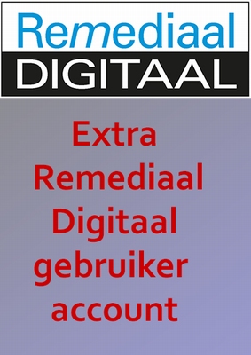 Extra gebruiker Remediaal Digitaal
