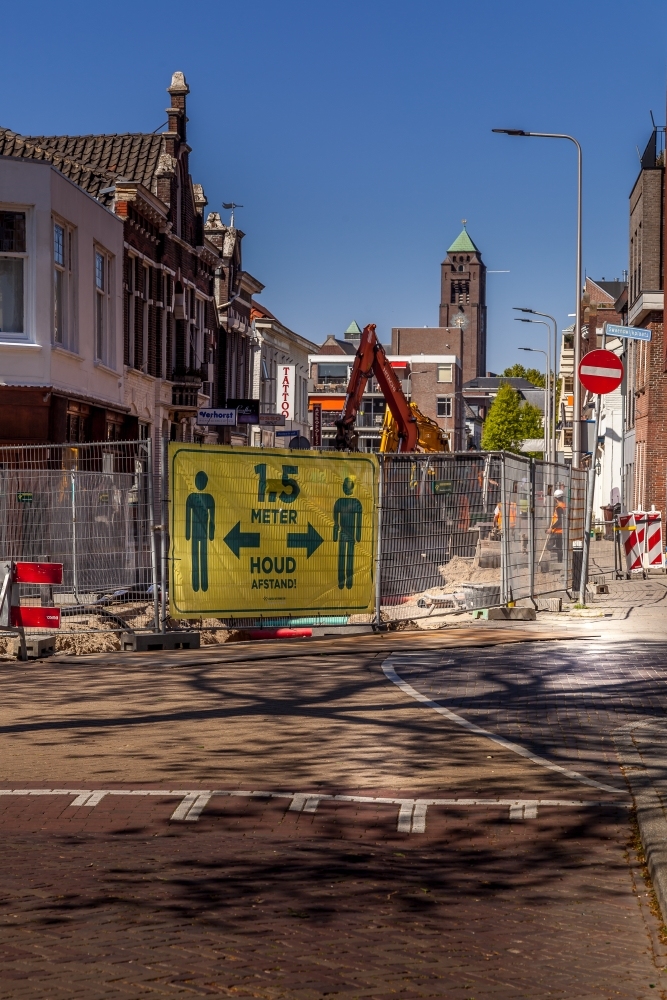 Alphen aan den Rijn in dagen van Corona